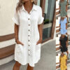 Casual Shirt Dress