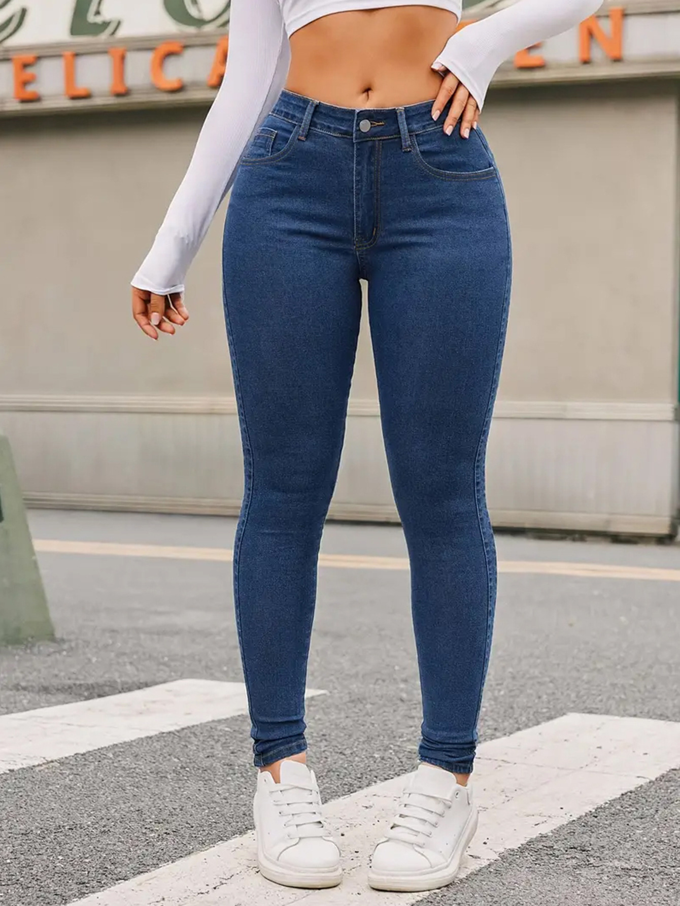 Skinny Pants Jeans - Image 4