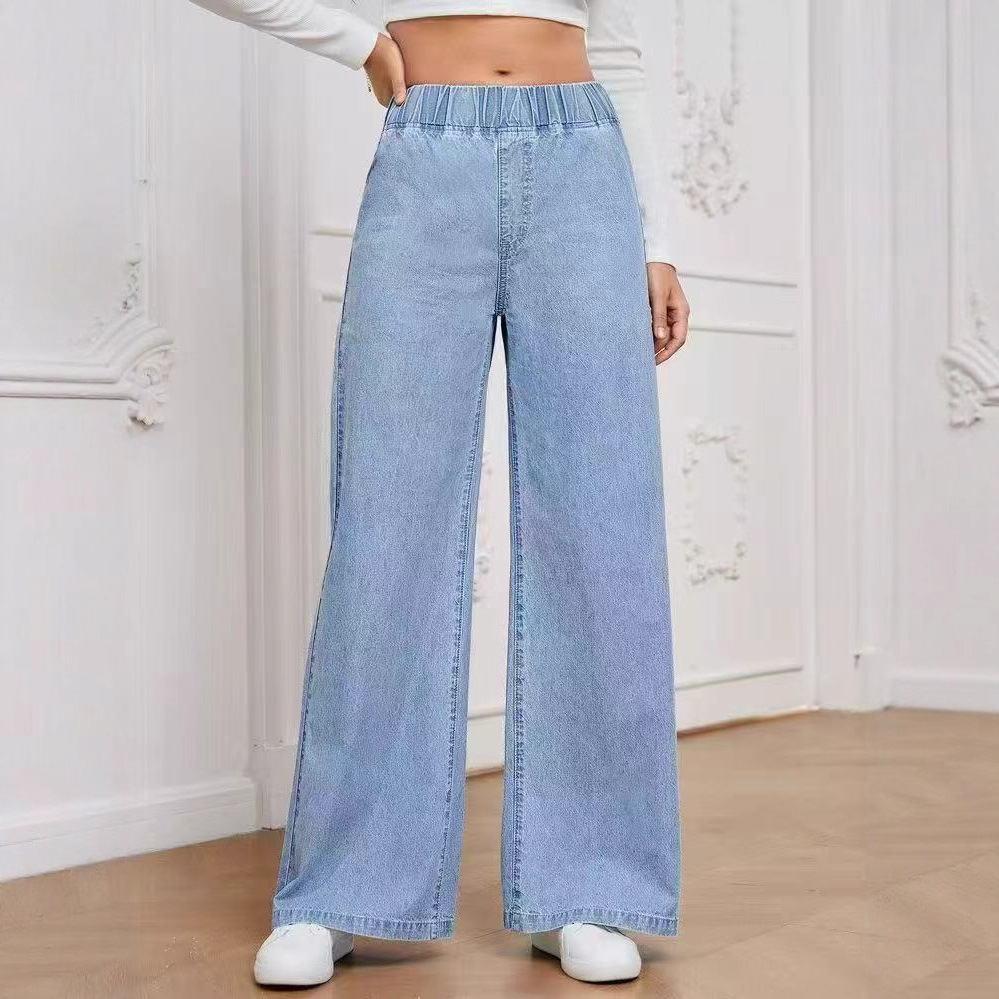Plus Size Wide Leg Jeans